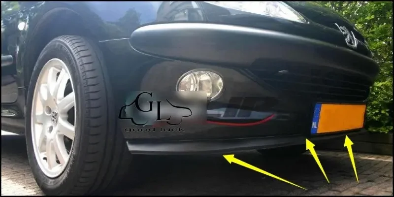 Bumper Lip Deflector Lips For Peugeot 406 407 408 508 Front Spoiler Skirt For TopGear Fans Car View Tuning / Body Kit / Strip - view 5