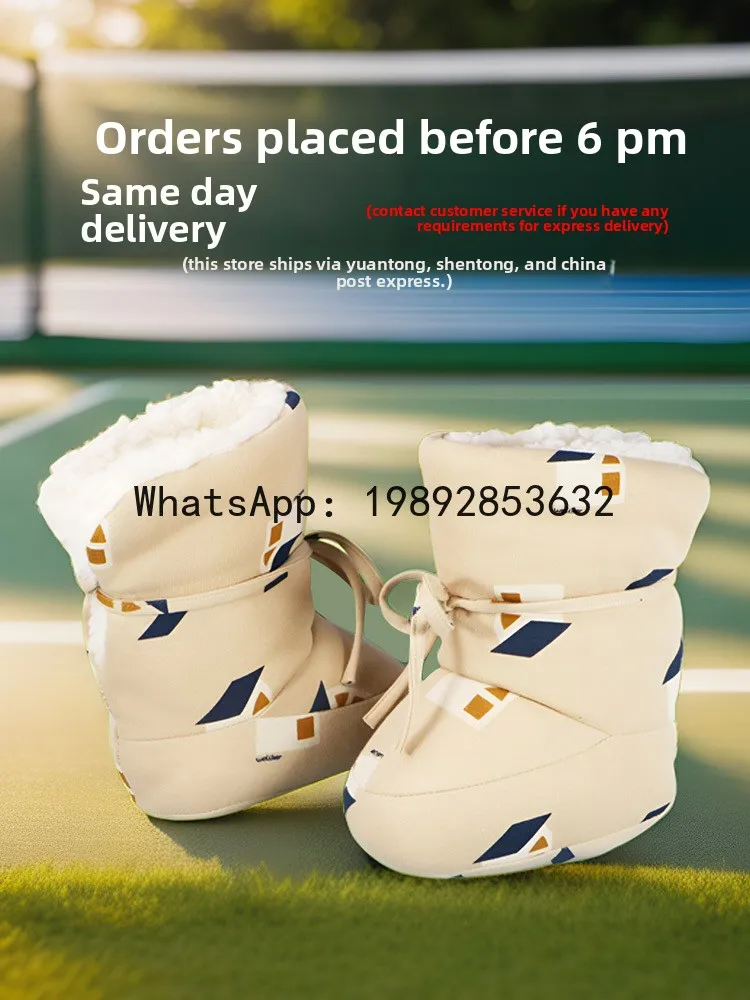 الشتاء الطفل أحذية قطنية أحذية طويلة أحذية أطفال أحذية أطفال دافئة سميكة القدم يغطي باطن لينة