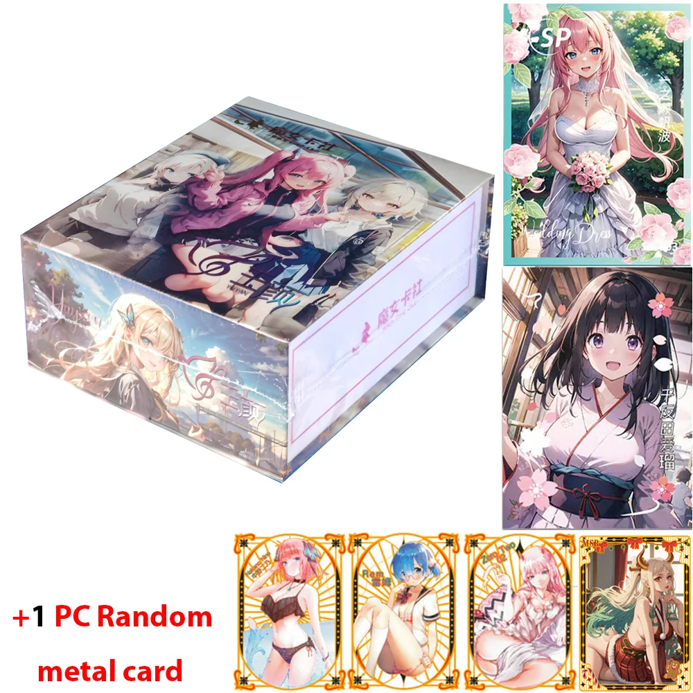 YUYAN Waifu Card Goddess Story Sexy Card Witch Card Club Anime Sexy Waifu ACG CCG TCG Booster Box Doujin Toys And Hobby Gift