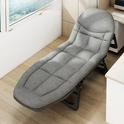 Reinforced Mattress Integrated Folding Bed Single Sofa Bed Office Nap Escort Simple Household Convenient Small Size Bed