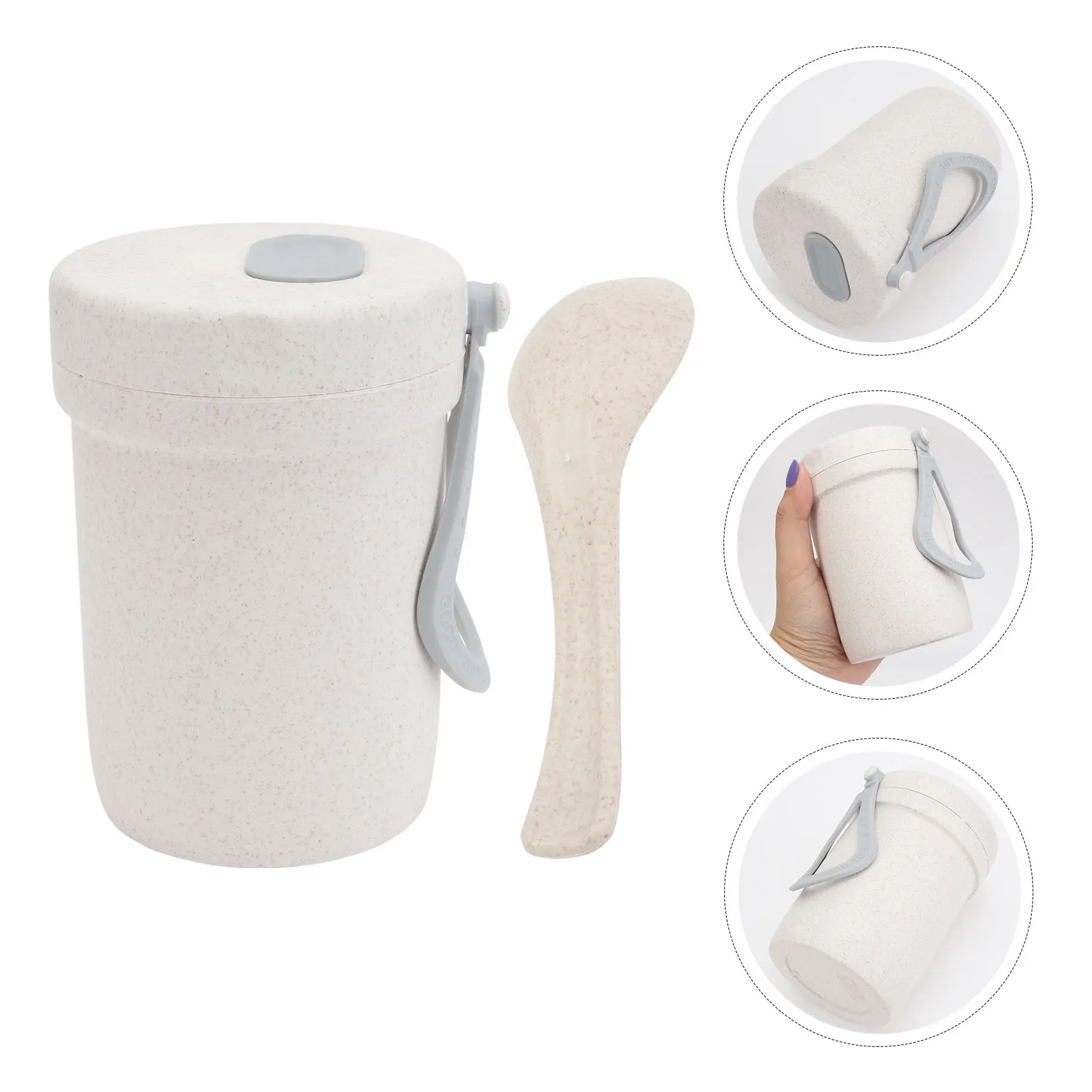 

Insulated Water Cup Thermal Mug Soup Container Reusable Bottle Vacuum Cups Portable Cold Warm Travel Tea Coffee Tumbler Winter