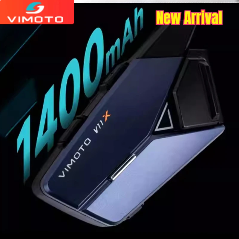 

Vimoto V11X V10X Chinese Version Motorcycle Helmet Bluetooth Headset IPX67 Noise Reduction Multi-person Call Helmet Earphones