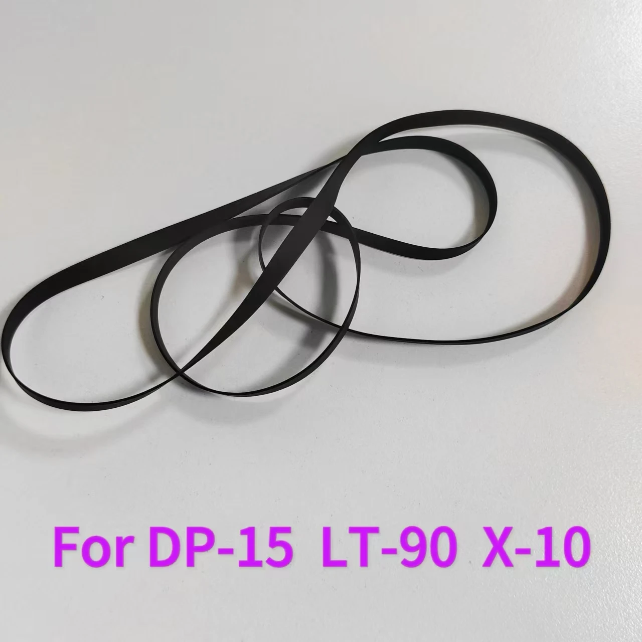 Belt Replacement Apply To MITSUBISHI DP-15  LT-90  X-10 Black Turntable Drive Belt