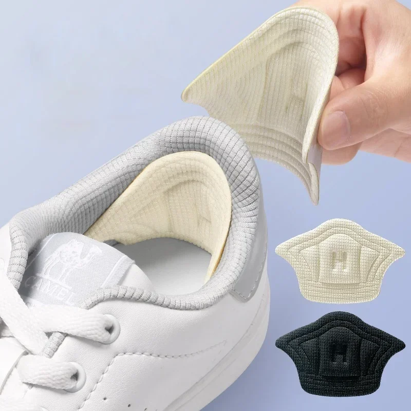 1 pair Insoles Patch Heel Pads  Sport Shoes Adjustable Size Antiwear Feet Pad Cushion Insert Insole Heel Protector