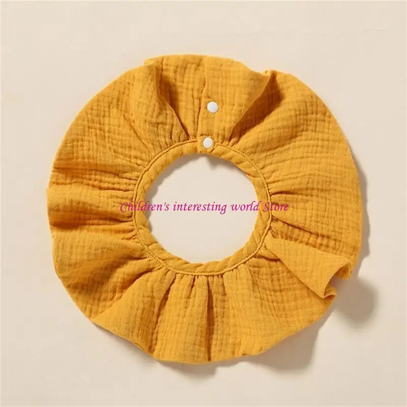 

Baby Bib 4-Layers Cotton Spit Up Feeding Towel Comfortable Drooling Bib Soft 425F