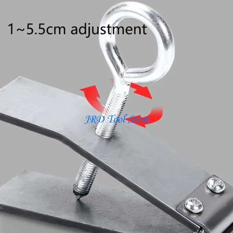 A2UD Tile Locator Ceramic Brick Regulator 1-5.5cm Galvanized Steel Lifter untuk 1-5.5cm