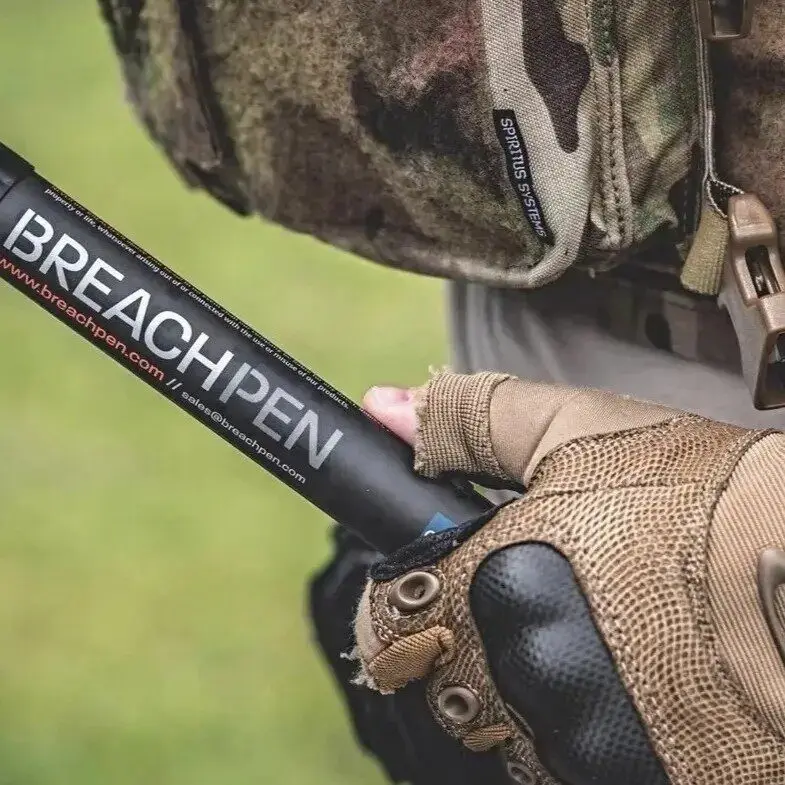

BREACHPENLTE Shaped Aluminum Alloy Heat-resistant Rod Without Functions, Made of PVC Material, 3D Printed Model, 29.5 Cm Long