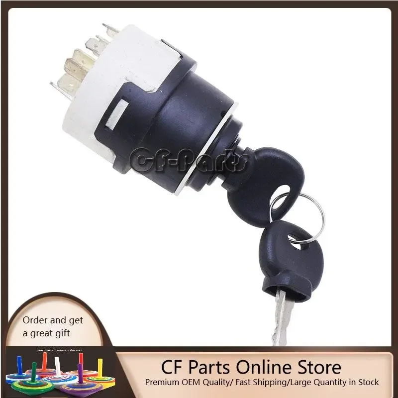 

Ignition Start Switch With Key 11881365 for Volvo BL60 BL61 BL70 BL71 MC110 MC60 MC70 MC80 MC90