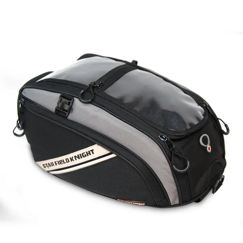 กระเป๋าติดถังน้ำมันมอเตอร์ไซค์กันน้ำ กระเป๋าเป้สะพายหลังสำหรับขี่มอเตอร์ไซค์ กระเป๋าเก็บของสำหรับมอเตอร์ไซค์