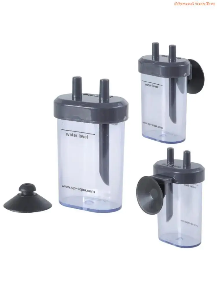 Aquarium CO2 Bubble Counter Regulator Mini Plastic Carbon Dioxide Check Counter with Sucker & Non Return Check for Valve W91B