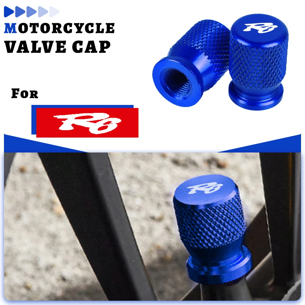 

FOR YAMAHA YZFR6 YZF-R6 1999-2020 FAZER600 FZ6S FZ6N YZF R6 Motorcycle Tire Valve Air Port Cover Caps CNC Aluminum Accessories