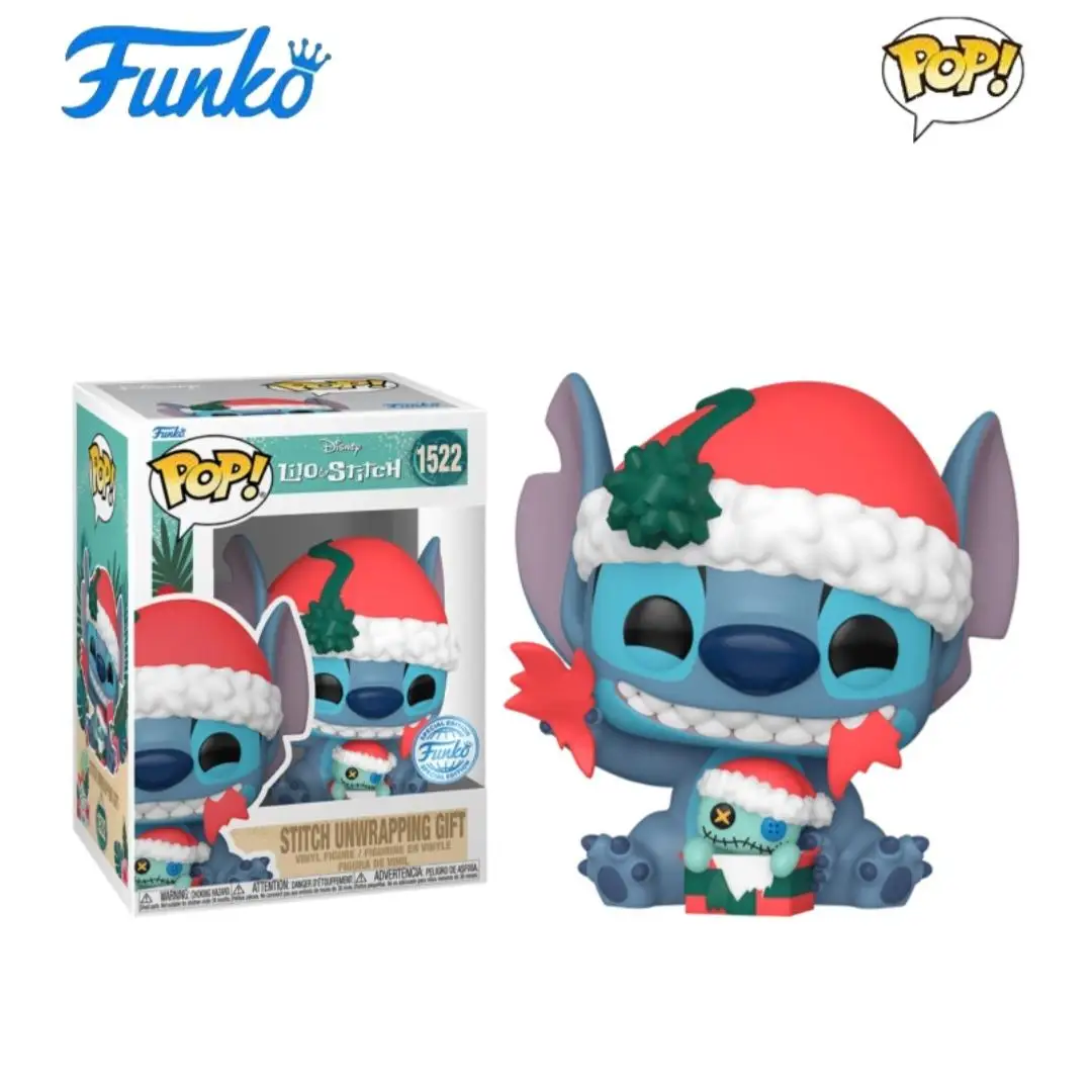 Funko pop original ponto anime figura anjo com luzes figura de ação brinquedos para meninos meninas crianças presente modelo colecionável ornamentos