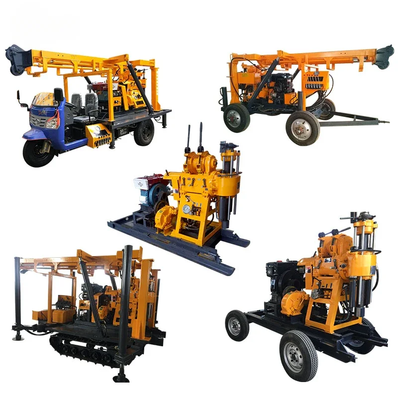 

Full Automatic Crawler-mounted Hydraulic Water Well Drilling Bore Well Borehole Drilling Machine for Sale