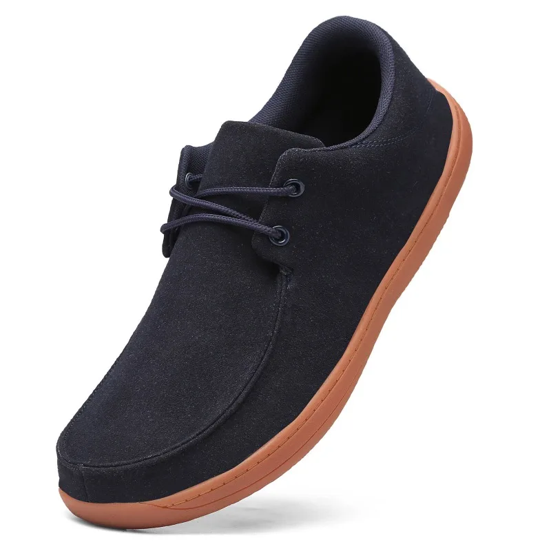 

Мужские лоферы широкой ширины. Стильная и универсальная. Прочная нескользящая повседневная обувь. Легкая и дышащая для комфорта на весь день.