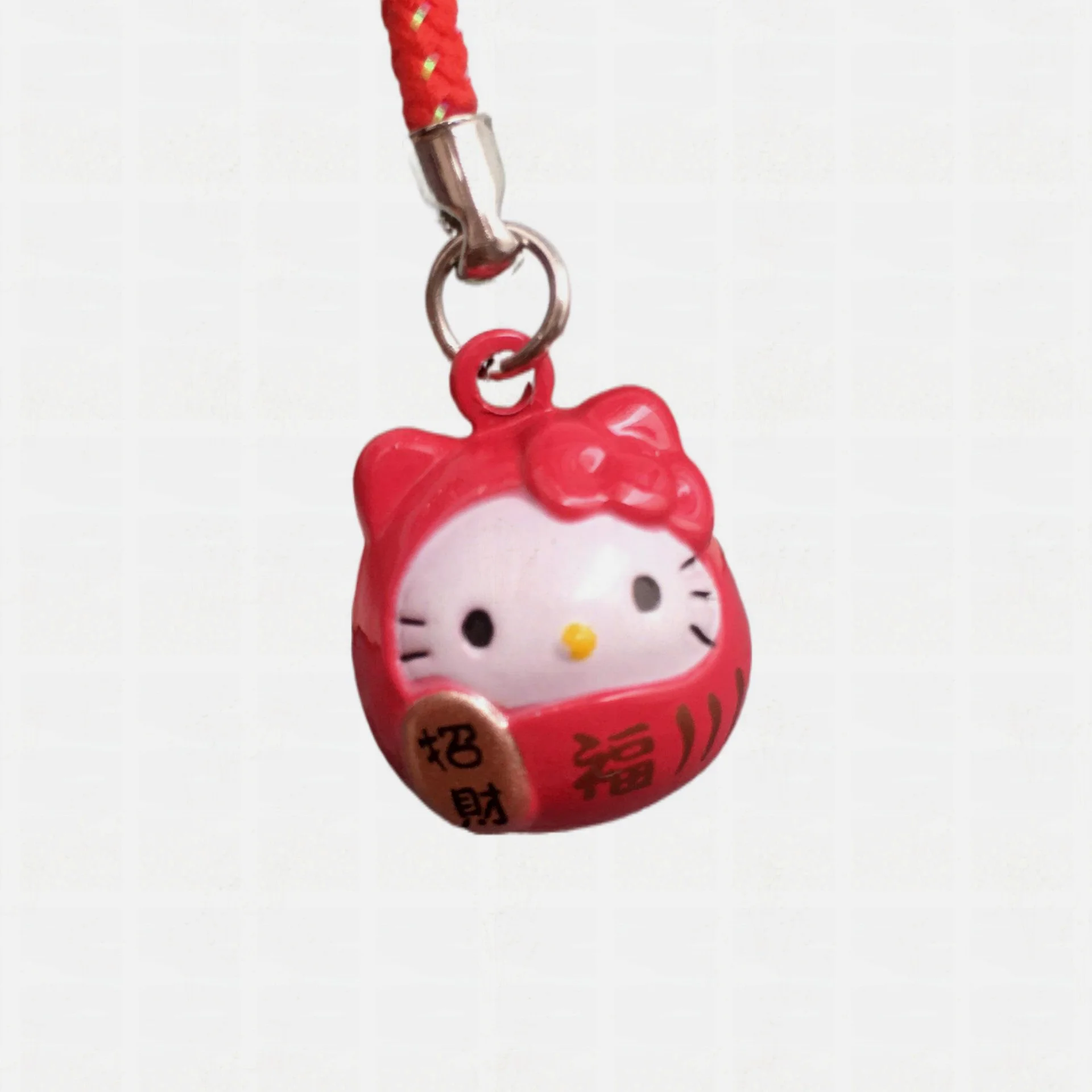 Sanrio Kawaii HelloKitty Small Bell Multi Functional Pendant Exquisite Key Chain Mobile Pendant Backpack Pendant Holiday Gift