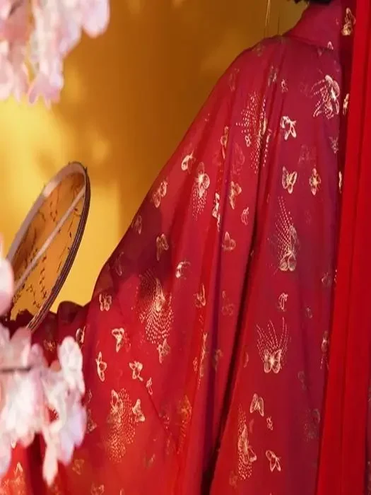 Ancient Chinese Costume Women Clothes Traditional Hanfu Women Tang Dynasty Dance Costumes Folk Fairy Dress Red Outfits 2025 Hot