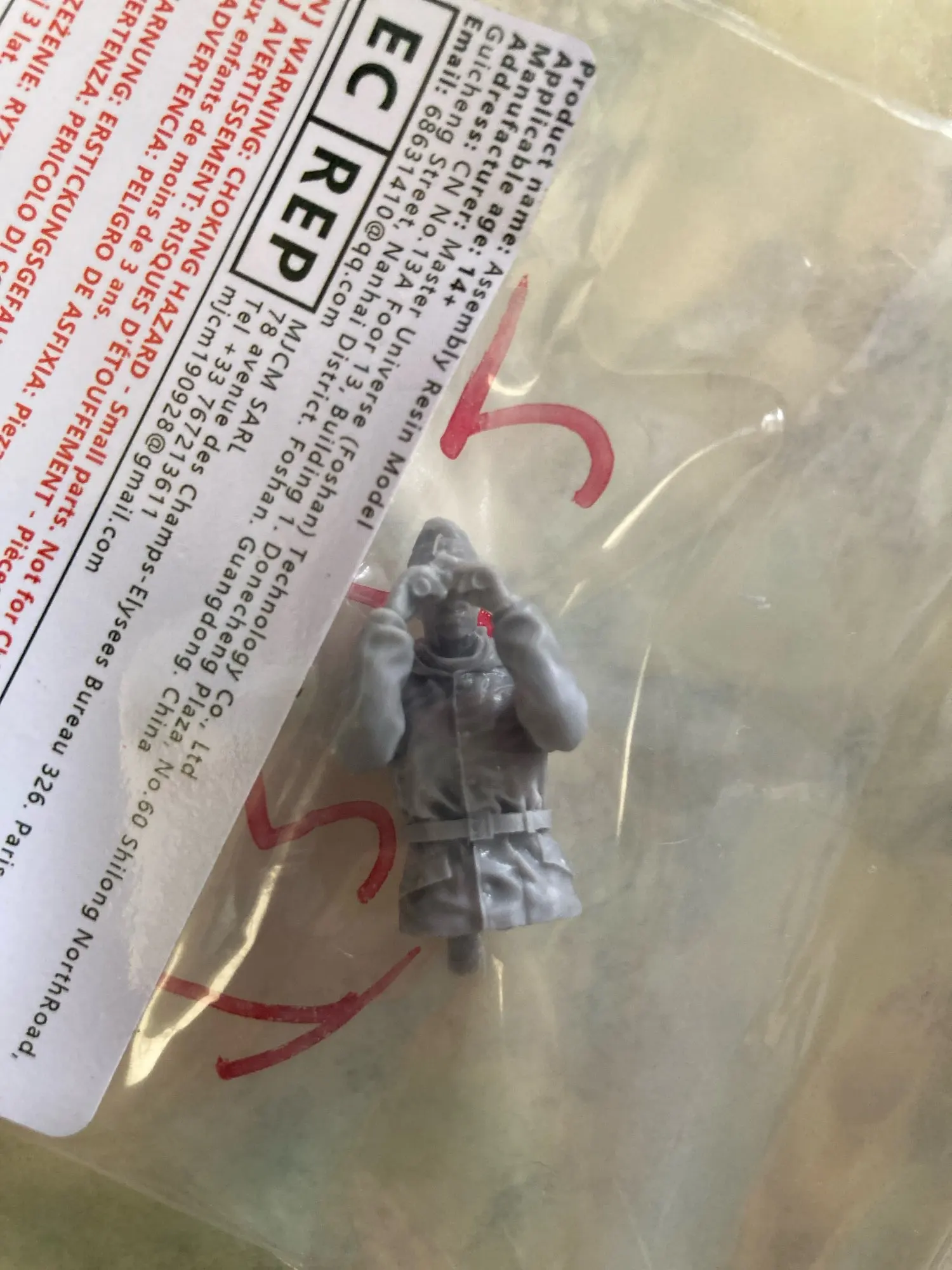 Buyer photo of this resin kit