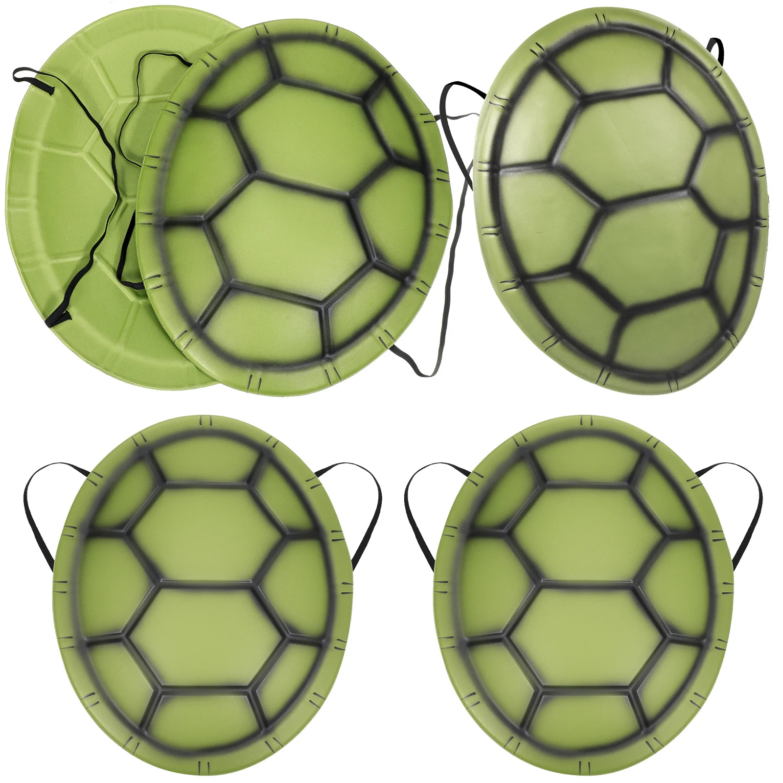 

5Pcs Tortoise Shell Cosplay Props Premium Eva Costume for Halloween Carnival Party Stage Performance Fun Dress Accessories