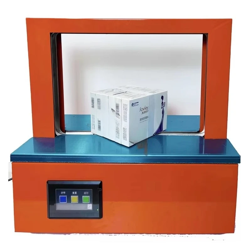 

Полуавтоматическая электрическая машина для обвязки ремня из полипропилена в картонной коробке