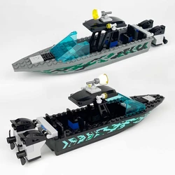 MOC World Camo Submarines speedboats Rubber Boats Weapons War Scene Military City Building Blocks Model Bricks Kits Sets Ideas