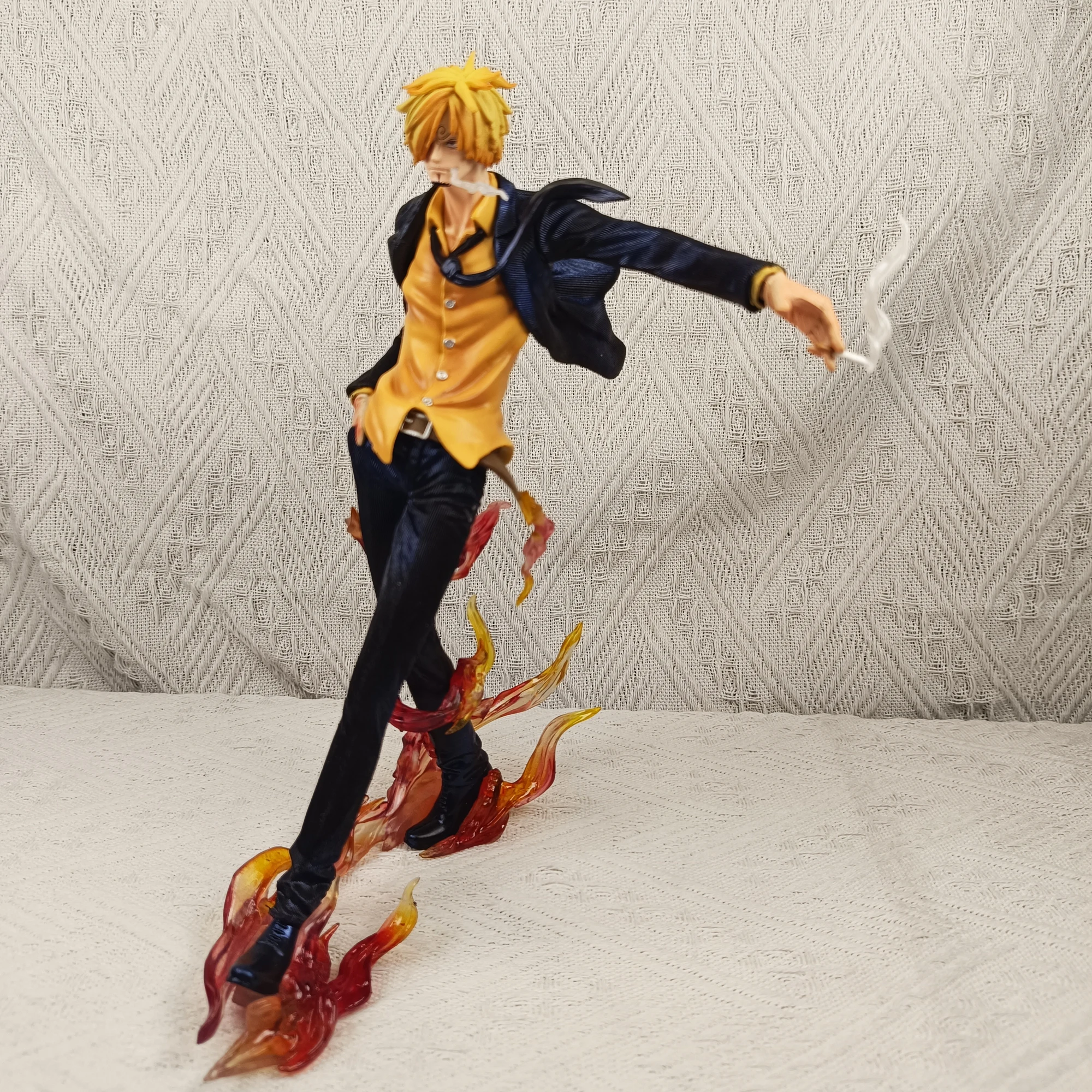 One Piece Sanji Anime Figura Sfilata di moda Sanji Figurine Modello in PVC Statua Decorazione bambola Collezione Ornamenti Giocattoli Regalo