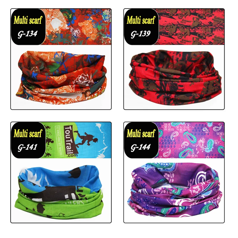 AliExpress Outdoor Multifunctional Magic Bandana Hundred Change Neck Cover Sunscreen Face Towel Decorative Bandana Fishing Cycling Scarf