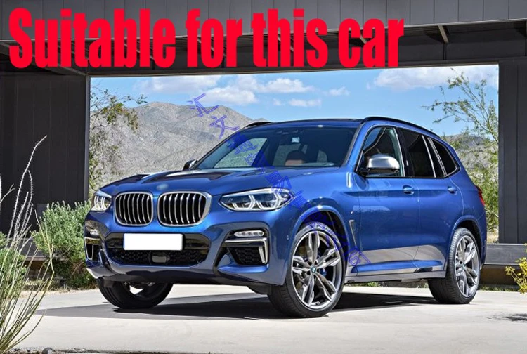 For BMW X3 G01 2018 2019 2020 2021 Car Accessories ABS Chrome Inside Interior Cover Trim Full Set 30 Pcs
