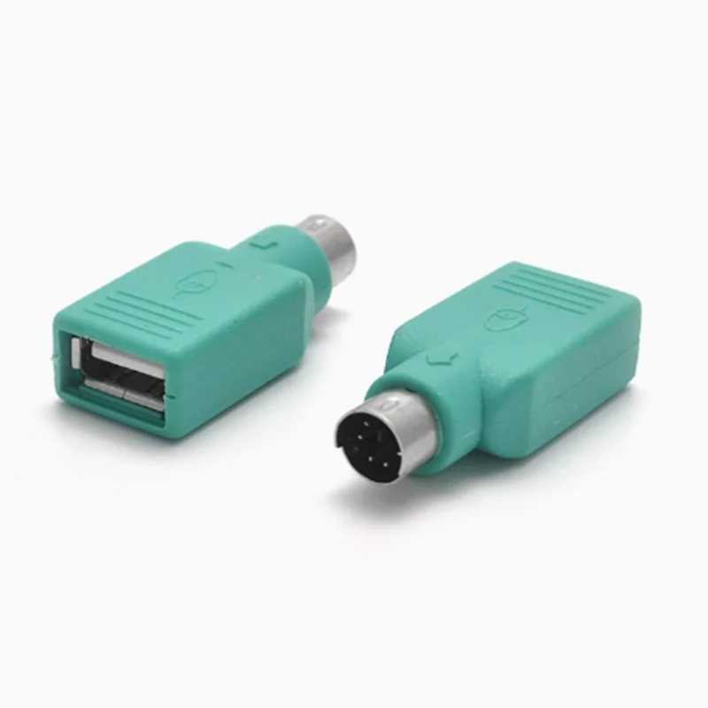 USB Female to PS2 PS / 2 Male Adapter Converter Keyboard Mouse and Mouse Adapter USB A type Male to PS / 2 6 Pin Mini Din Female image 4