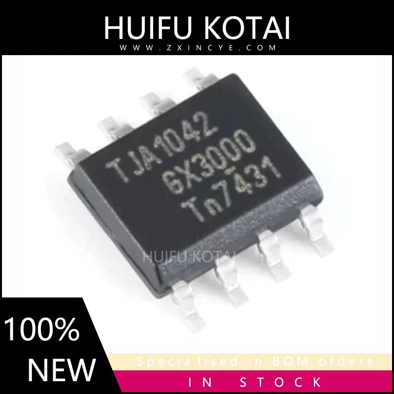 10pcs/lot TJA1042T/1J  TJA1042  SOIC-8 New Spot Inventory