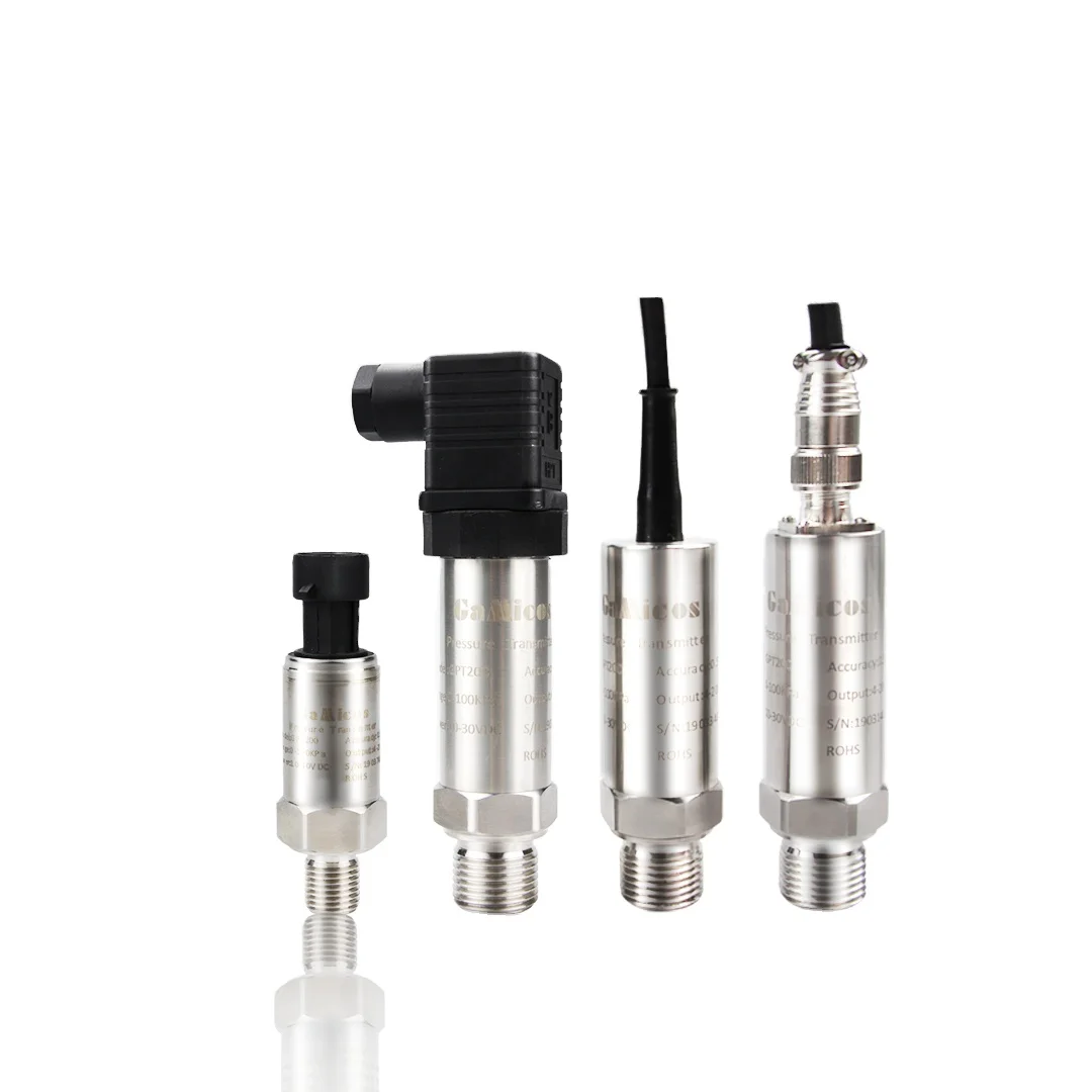 0-5V 4~20mA 0.5% FS Stainless Steel IP65 Gas Water Fuel Pressure Sensor OEM Explosion Proof Pressure Transmitter 1 Year