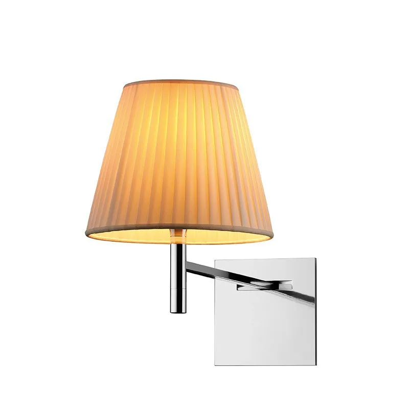 

Wall lamp design style creative hotel living room bedroom bedside lamp corridor Hong Kong style light luxury lamp