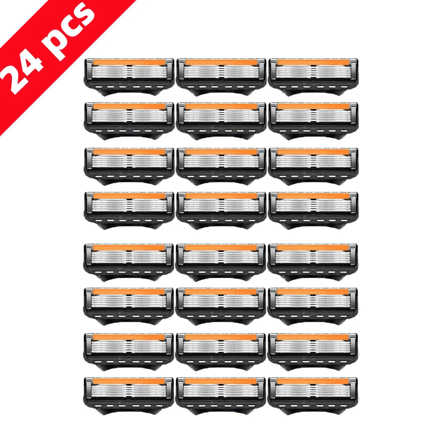 5-layer Razor Blade, MEN'S Manual Razor Blade, Safety Razor Blade, Classic Reusable Razor Blade for Skin Protection With Bag