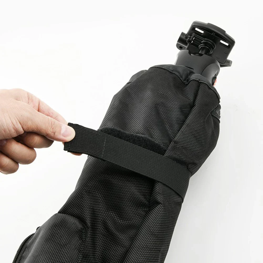 حقيبة تخزين ثلاثية القوائم مقاس 24 بوصة من قماش النايلون حقيبة كتف محمولة مع أشرطة قابلة للتعديل لملحقات المصورين