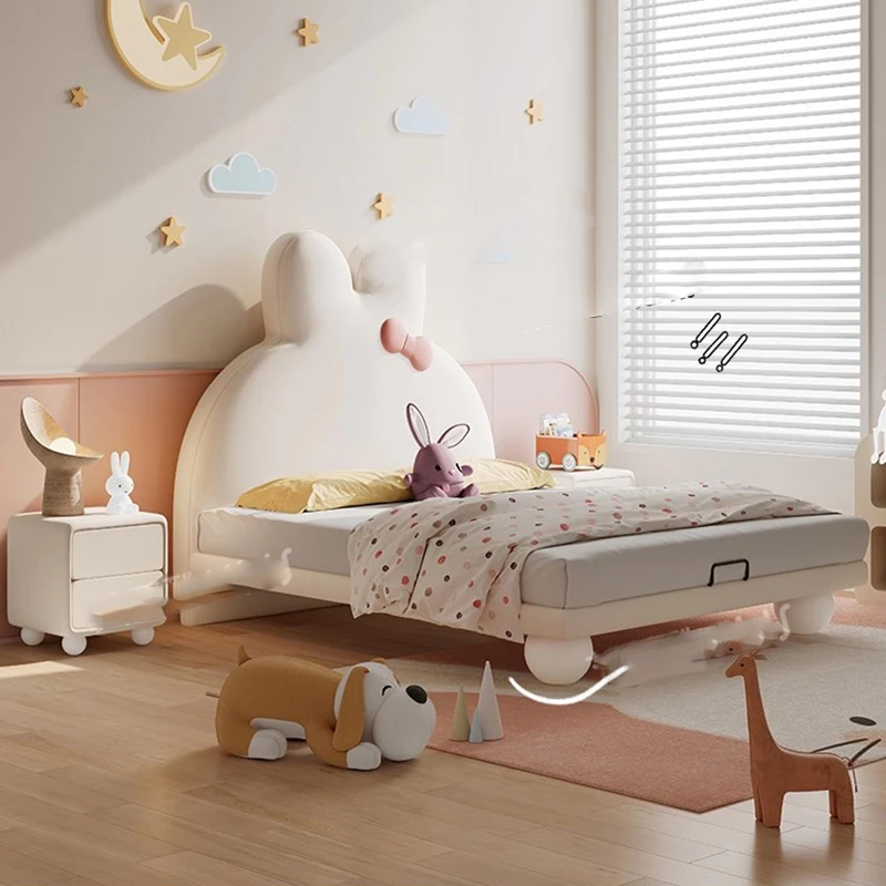 

Baby Bedroom Bed Modern Headboards European Children Girls Bed Sleeping Design Wooden Wooden Letto Matrimoniale Home Furniture