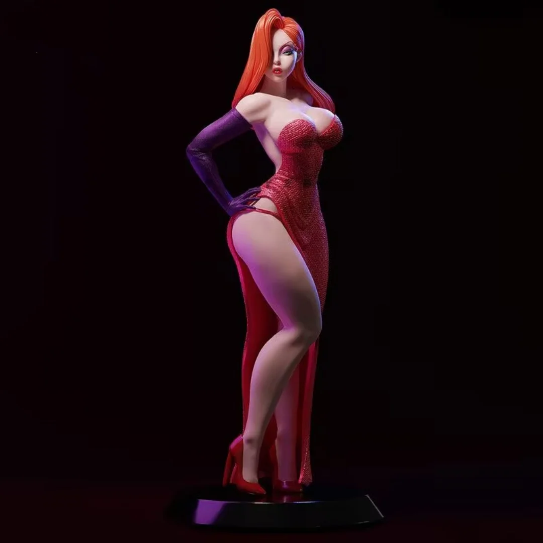 

70mm Resin Figure Elegant and sexy Jessica Assemble Model Kit Unassembled and Unpainted 3D printing toy