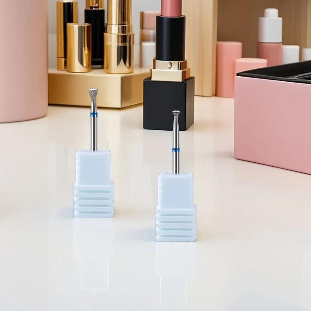 

7Pcs Professional Nail Drill Bits Butterfly Tips for Cuticle Removal Gel Cleaning Safe Efficient Manicure Pedicure