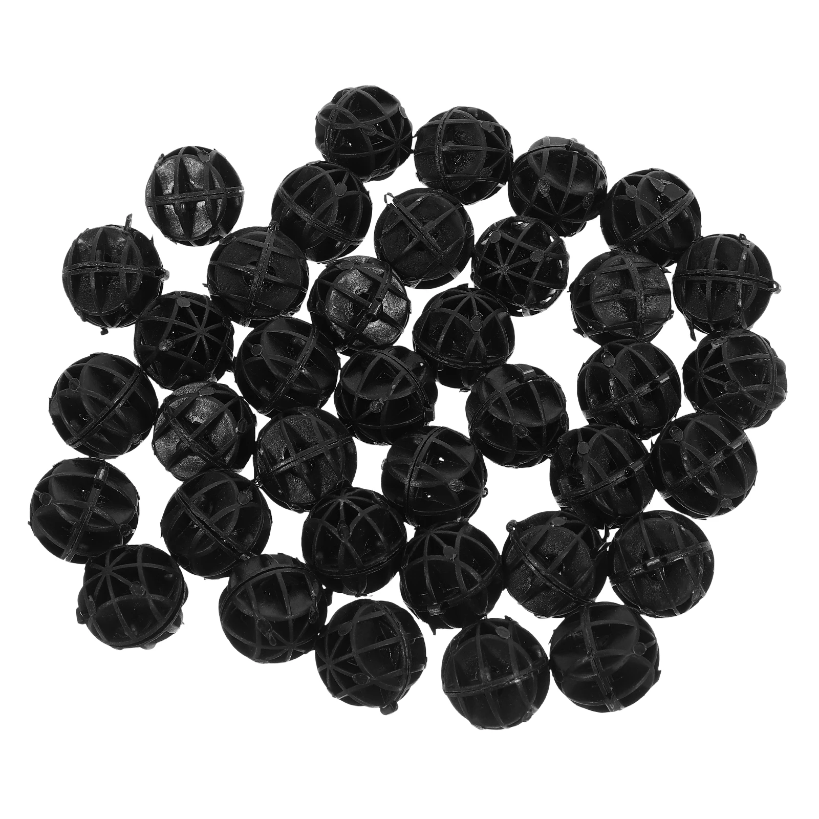 

40 Pcs Biological Cotton Filter Media for Aquarium Fish Tank Pond Compact PVC Round Household Reusable Water