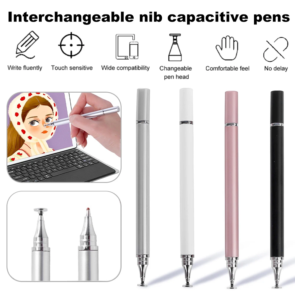 Universal Stylus Pen For Android IOS iPhone iPad Tablet Mobile Phone Accessories Drawing Tablet Capacitive Screen Touch Pen