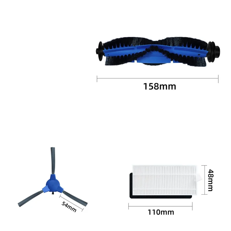 Voor Cecotec Conga 2290 Ultra 05661 Robot Stofzuiger Onderdelen Accessoires Belangrijkste Zijborstel Hepa Filter Mop Pads