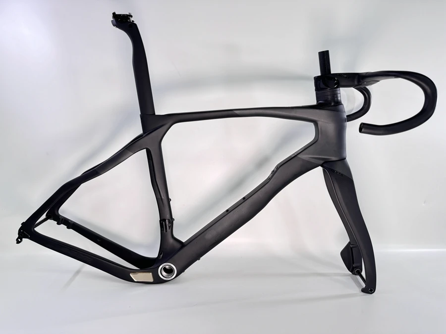 High quality gravel frameset carbon frame aero bar Compatible with mechanical and di2 electronic shifting groups 700C grevil roa