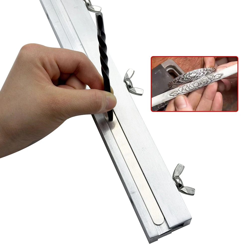 Silver Gold Engraving Clamping Holder Ring Bangle Bracelet Metal Carving Chasing Stamping Fixture DIY Craft Making Jewelry Tools