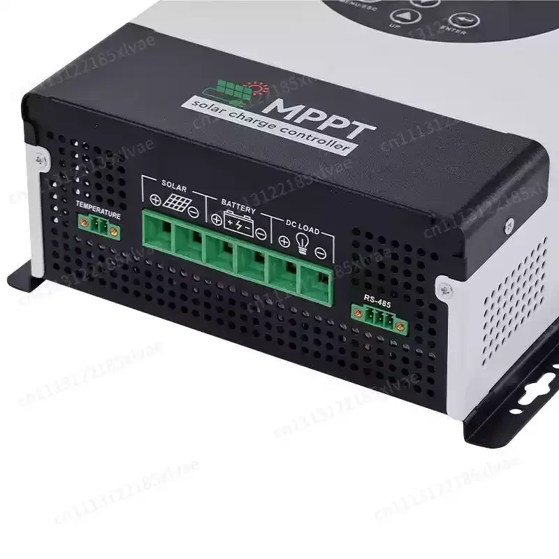 60A MPPT Solar Charge Controller 12V/24V Automatic Voltage Recognition LCD Digital Display Solar Power Regulator