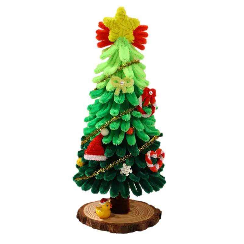 Christmas Pipe Cleaners Craft Kit Christmas Craft Kits For Kids Christmas Tree Twist Sticks Craft Supplies For Boys Girls