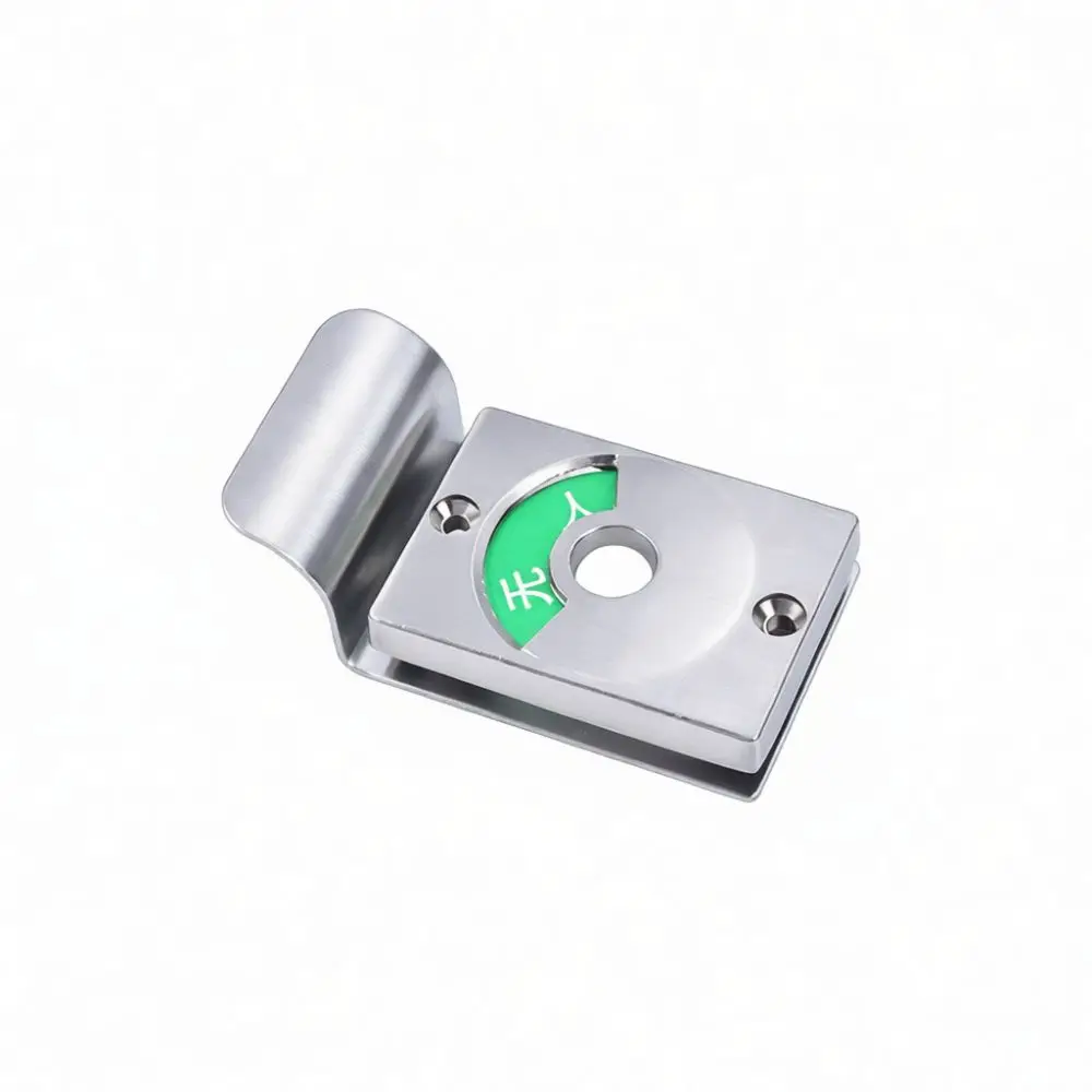 304 Stainless Steel Privacy Indicator Latch For For Naishanghao Public Bathroom Stall Door Partition Commercial Toilet Lock