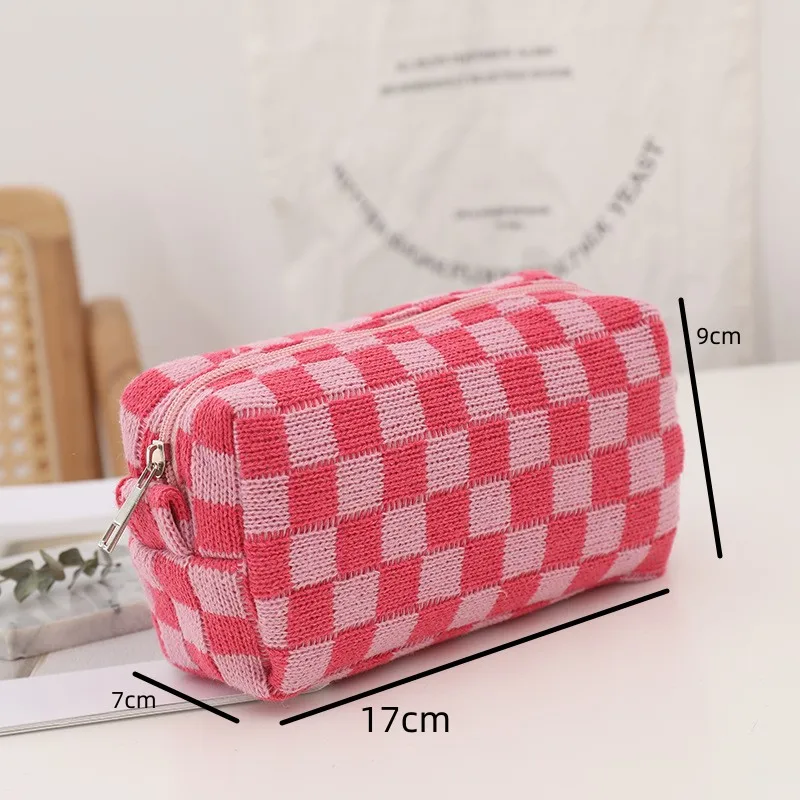 Cosmetic Bag Makeup Bag Portable Travel Makeup Case Cute Pencil Pouch Women Toiletry Bag for Girls Traveling