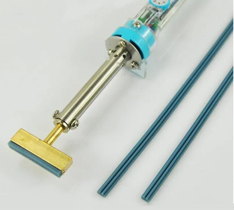 30w 60w 40W Soldering Iron T Tip T-head,Copper T-Tips + Rubber Cable Hot Press For LCD Screen Pixel Flex Cable Repair