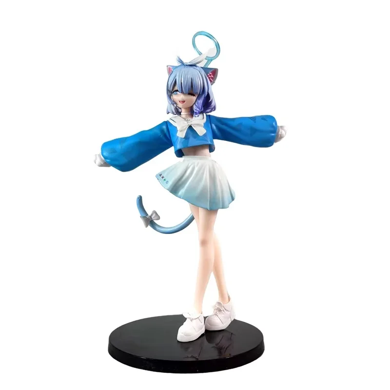 الأزرق الأرشيف أنيمي تحت عنوان كيتي ألونا عمل الشكل تحصيل GK ثنائي الأبعاد فتاة جميلة سطح المكتب زخرفة لمحبي