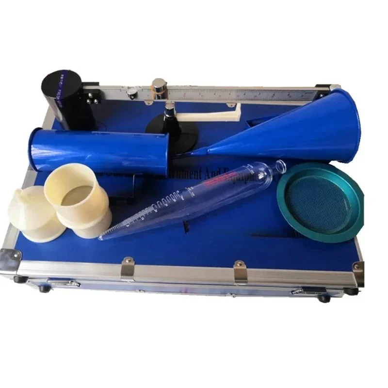 Portable Slurry Test Kit, Mud Hydrometer, Specific Gravity Tester, Viscosimeter & Sand Content Measuring Kit