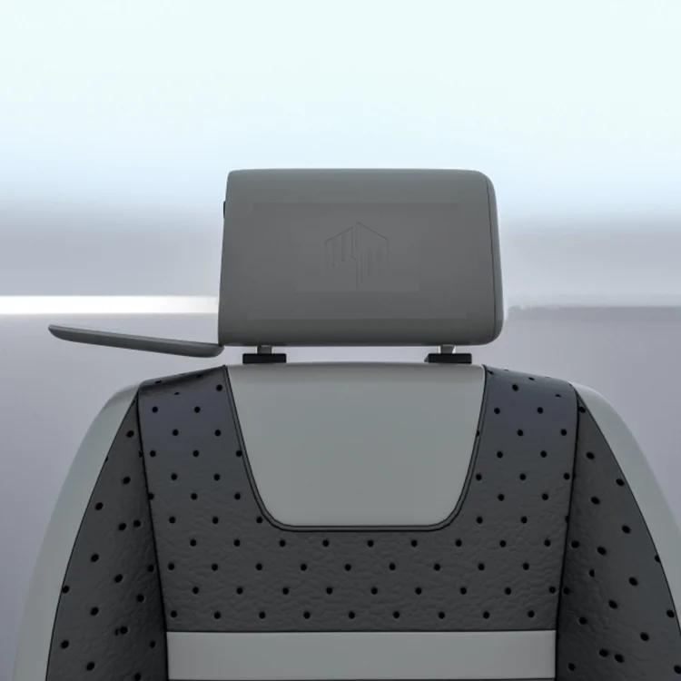 

Hot Sale Black Leather Headrest Passenger Seat Safety Box With Intelligent Lock