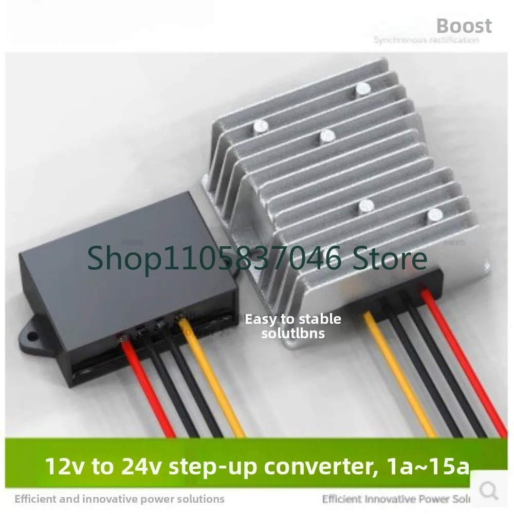 12V to 24V1A2A3A5A8A10A15A Boost Module 12V to 24V Converter Waterproof and Stable